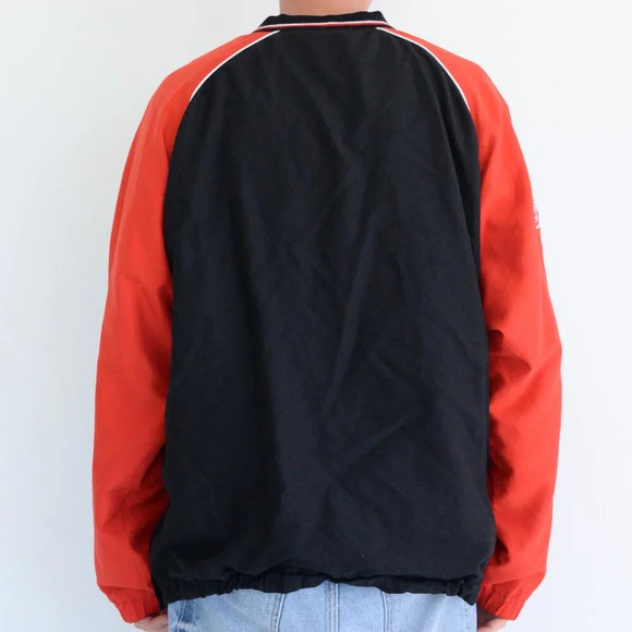 Vintage Giii Official  Licensed Nhl Detroit Red Wings Embroidered Red Jacket L - Picture 2 of 11